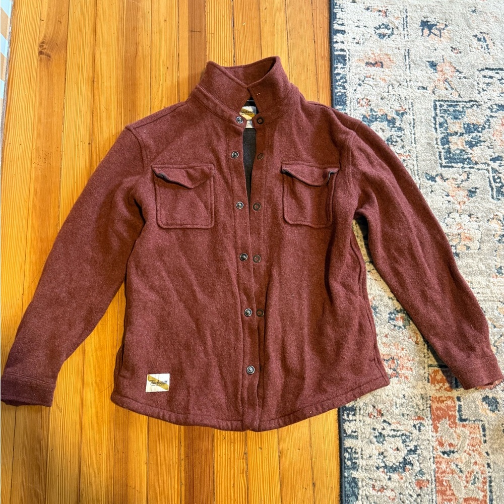 Tracksmith Maroon Jacket